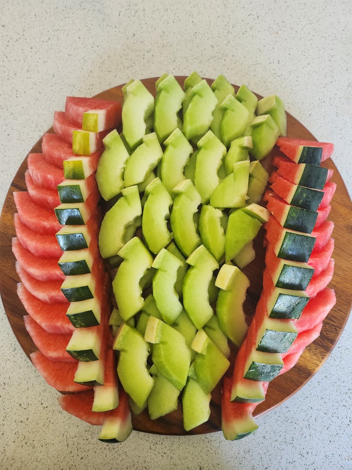 Melon platter